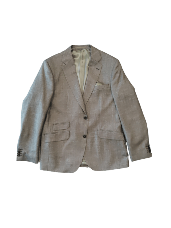 Wellington of Bilmore <br> Silk Linen and Wool London Jacket Mud